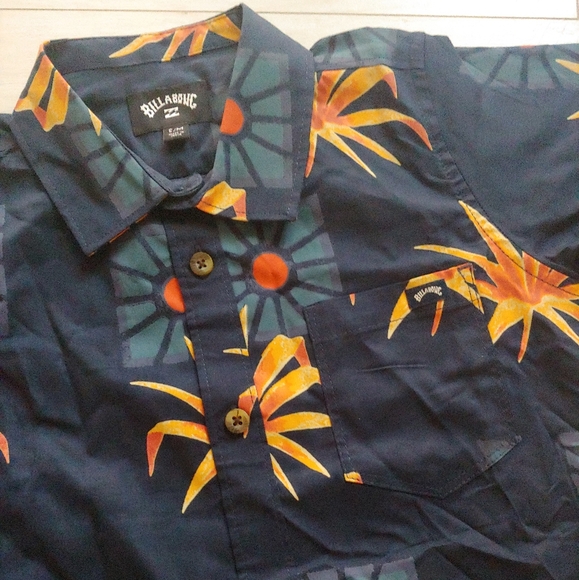 BillABONG NEW kids Sunday's Woven Shirt Sleeve Button Down Shirt - Picture 4 of 9